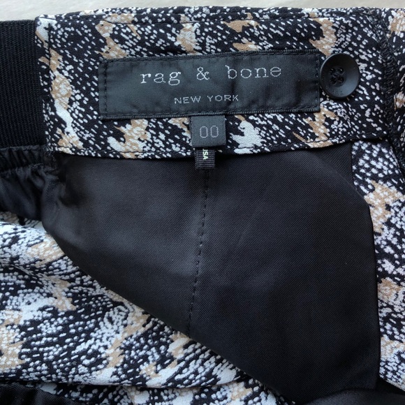 NWT Rag and Bone Silk pattern pant - Picture 1 of 9